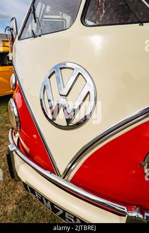 VW Camper écran divisé Banque D'Images