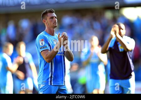 Photo du dossier en date du 13-08-2022 de Dominic Hyam, qui remette un nouveau défi à Blackburn après avoir effectué son départ de Championship Rivals Coventry pour une somme non divulguée. Date de publication : lundi 29 août 2022. Banque D'Images