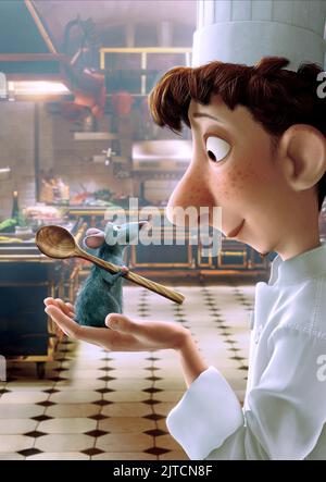 REMY, linguini, RATATOUILLE, 2007 Banque D'Images