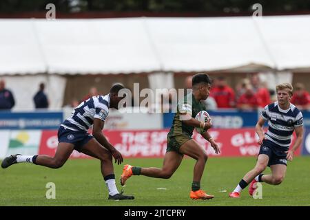 Phoenix Laulu-Togaga'e #29 de Hull KR en action pendant le match en, le 8/29/2022. (Photo de David Greaves photos/ via/News Images/Sipa USA) Credit: SIPA USA/Alay Live News Banque D'Images