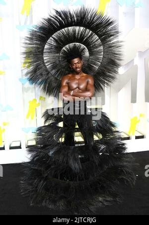 Lil NAS X assiste aux MTV Video Music Awards 2022, VMA, au Prudential Center de Newark, New Jersey, Etats-Unis, le 28 août 2022. Banque D'Images