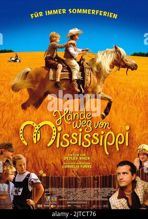 KARL ALEXANDER SEIDEL, ZOE MANNHARDT, CHRISTOPH MARIA HERBST, les mains hors de l'affiche du Mississippi, 2007 Banque D'Images