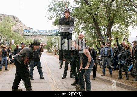 M.C. GAINEY, William H. Macy, Ray Liotta, Kevin Durand, porcs sauvages, 2007 Banque D'Images