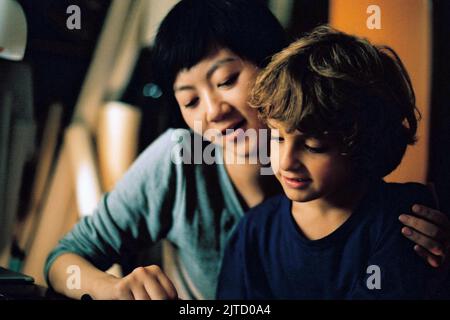 SIMON ITEANU, VOL DU BALLON ROUGE, 2007 Banque D'Images