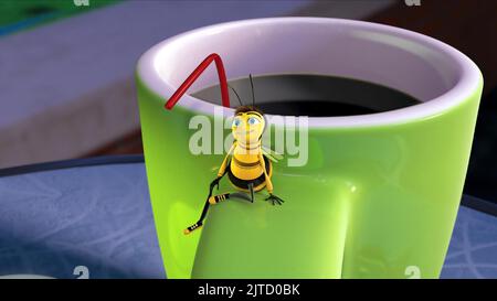 BARRY B. BENSON, Bee Movie, 2007 Banque D'Images