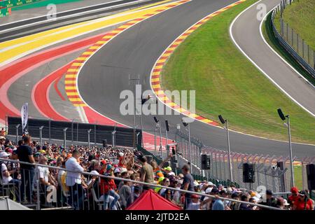 Circuit National de Francorchamps, Francorchamps - SPA, Belgique, 28 août 2022, &#XA;Max Verstappen (NEL), Oracle Red Bull Racing pendant LA COURSE DE FORMULE 1 ROLEX BELGIAN GRAND PRIX 2022 - Formule 1 Championship Banque D'Images