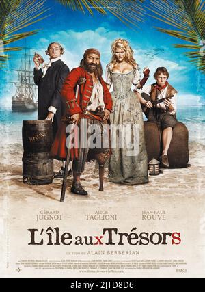 ROUVE,JUGNOT,TAGLIONI,AFFICHE, TREASURED ISLAND, 2007 Banque D'Images