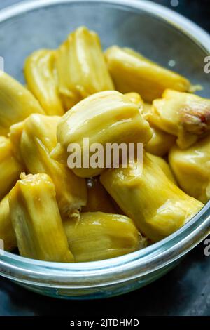 Un jackfruit frais et sucré, de l'ananas Banque D'Images