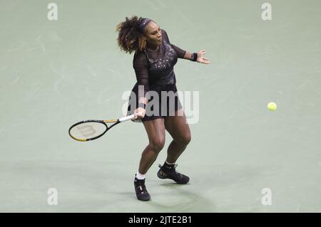 New York, États-Unis, 29 août 2022, Serena Williams des États-Unis au cours du jour 1 de l'US Open 2022, 4th Grand tournoi de tennis de la saison sur 29 août 2022 au Centre national de tennis de l'USTA à New York, États-Unis - photo: Jean Catuffe/DPPI/LiveMedia Banque D'Images