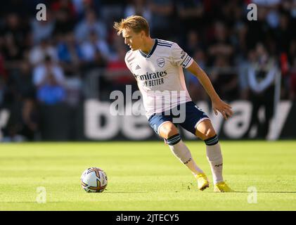 20 août 2022 - AFC Bournemouth v Arsenal - Premier League - Vitality Stadium Martin Odegaard d'Arsenal pendant le match de la première League contre Bournemouth. Image : Mark pain / Alamy Live News Banque D'Images