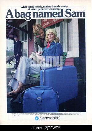 Vintage juillet 1974 « Redbook » magazine issue annonce, États-Unis Banque D'Images