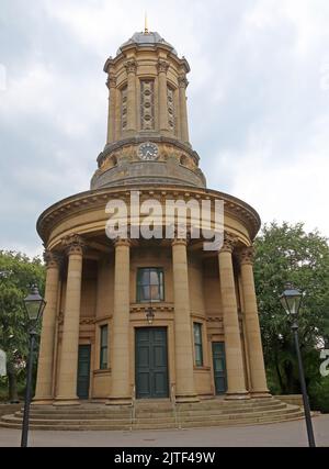 Église réformée unie de Saltaire, Victoria Road, Saltaire, West Yorkshire, Angleterre, ROYAUME-UNI, BD18 3LF Banque D'Images