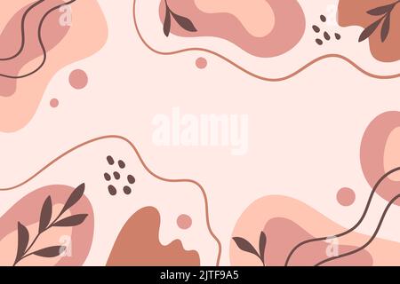 Fond plat en terre cuite illustration vectorielle Illustration de Vecteur