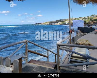 La magnifique baie de Citara avec sa plage suggestive dans la municipalité de Forio sur l'île d'Ischia (Italie, Naples, Campanie) (20) Banque D'Images