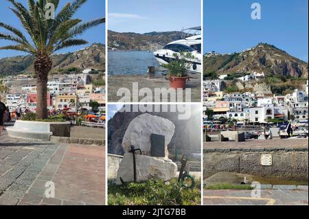 Sant'Angelo d'Ischia est l'un des villages les plus fascinants de l'île d'Ischia (Italie, Naples) est un village de pêcheurs ancien et caractéristique Banque D'Images