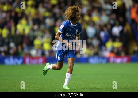 Birmingham, Royaume-Uni. 30th août 2022. Hannibal Mejbri #6 de Birmingham City à Birmingham, Royaume-Uni, le 8/30/2022. (Photo de Simon Bissett/News Images/Sipa USA) crédit: SIPA USA/Alay Live News Banque D'Images