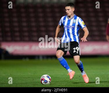 Bradford, Royaume-Uni. 30th août 2022. Alex Hunt #29 de Sheffield mercredi à Bradford, Royaume-Uni le 8/30/2022. (Photo de Steve Flynn/News Images/Sipa USA) crédit: SIPA USA/Alay Live News Banque D'Images