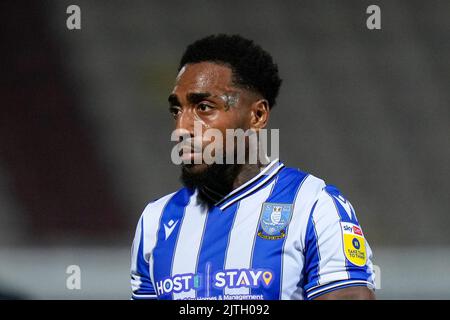 Bradford, Royaume-Uni. 30th août 2022. Mallik Wilks #7 de Sheffield mercredi à Bradford, Royaume-Uni le 8/30/2022. (Photo de Steve Flynn/News Images/Sipa USA) crédit: SIPA USA/Alay Live News Banque D'Images