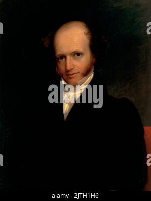 Un tableau du président Martin Van Buren par Francis Alexander, c. 1830. Martin van Buren était le huitième président des États-Unis. DANS cette peinture Van Buren a environ 48 ans. Banque D'Images