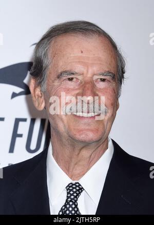 Vicente Fox arrive au Gala 2022 de la Fondation Harold et Carole Pump tenu à l'hôtel Beverly Hilton sur 19 août 2022 Beverly Hills, Californie © Janet Gough / AFF-USA.com Banque D'Images