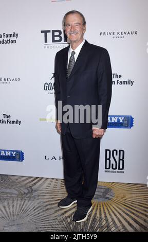 Vicente Fox arrive au Gala 2022 de la Fondation Harold et Carole Pump tenu à l'hôtel Beverly Hilton sur 19 août 2022 Beverly Hills, Californie © Janet Gough / AFF-USA.com Banque D'Images