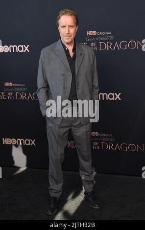 Rhys Ifans arrivant à la première « Maison du Dragon » d’HBO au musée de l’Académie sur 27 juillet 2022 à Los Angeles, CA. © OConnor/AFF-USA.com Banque D'Images