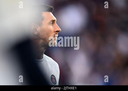 PARIS - Lionel Messi de Paris Saint-Germain lors du match de la Ligue française 1 entre Paris Saint-Germain et MONACO au Parc des Princes à Paris, France sur 28 août 2022. ANP | hauteur néerlandaise | GERRIT DE COLOGNE Banque D'Images