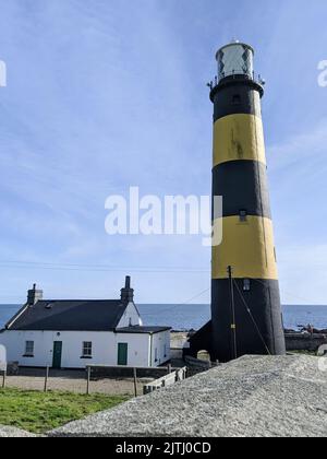 Phare de Saint John's point, County Down, Irlande du Nord, Royaume-Uni Banque D'Images