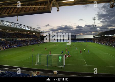 Peterborough, Royaume-Uni. 30th août 2022. Action générale au stade Peterborough United v Stevenage, match de Trophée EFL Papa John's, au stade Weston Homes, Peterborough, Cambridgeshire. Crédit : Paul Marriott/Alay Live News Banque D'Images