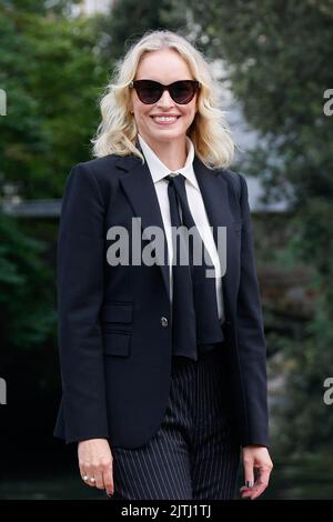 Nina Hoss arrive à l'Excelsior Hotel Peer lors du Festival International du film de Venise 79th, à 31 août 2022, à Venise, en Italie. Photo de Marco Piovanotto/ABACAPRESS.COM Banque D'Images