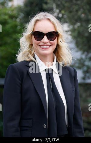 Nina Hoss arrive à l'Excelsior Hotel Peer lors du Festival International du film de Venise 79th, à 31 août 2022, à Venise, en Italie. Photo de Marco Piovanotto/ABACAPRESS.COM Banque D'Images