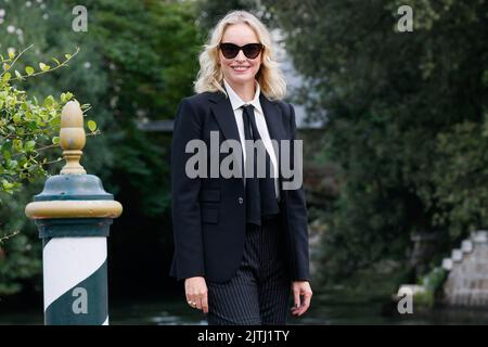 Nina Hoss arrive à l'Excelsior Hotel Peer lors du Festival International du film de Venise 79th, à 31 août 2022, à Venise, en Italie. Photo de Marco Piovanotto/ABACAPRESS.COM Banque D'Images