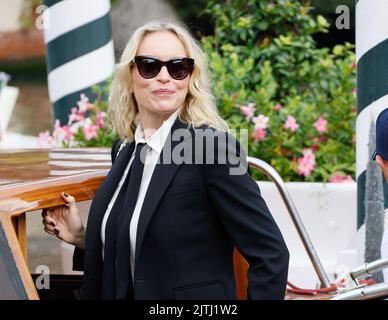 Nina Hoss arrive à l'Excelsior Hotel Peer lors du Festival International du film de Venise 79th, à 31 août 2022, à Venise, en Italie. Photo de Marco Piovanotto/ABACAPRESS.COM Banque D'Images