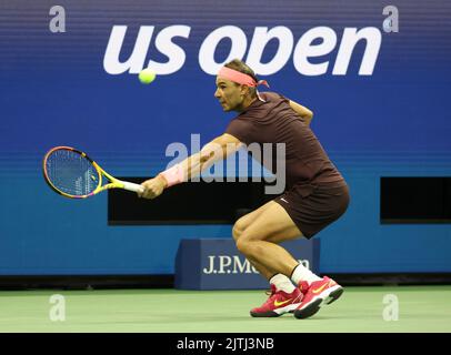 New York, Etats-Unis, 31/08/2022, Rafael Nadal d'Espagne pendant le jour 2 de l'US Open 2022, 4th Grand tournoi de tennis de la saison sur 30 août 2022 au Centre national de tennis de l'USTA à New York, Etats-Unis - photo Jean Catuffe / DPPI Banque D'Images