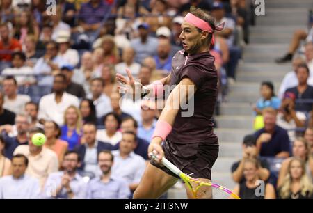 New York, Etats-Unis, 31/08/2022, Rafael Nadal d'Espagne pendant le jour 2 de l'US Open 2022, 4th Grand tournoi de tennis de la saison sur 30 août 2022 au Centre national de tennis de l'USTA à New York, Etats-Unis - photo Jean Catuffe / DPPI Banque D'Images