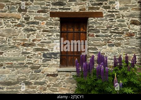 Chalet dans la vallée de Rhèmes notre Dame, la vallée d'Aoste en Italie Banque D'Images