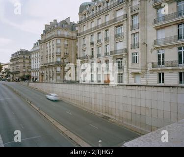 Diana, princesse de Galles, a été impliquée dans un accident de voiture mortel dans le tunnel du Pont de l'Alma à Paris, en France. Banque D'Images