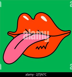 Vecteur de dessin animé drôle personnage de dessin animé. Illustration de Vecteur