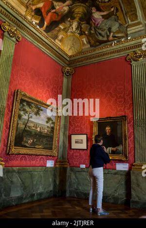 Charles le Brun grand design décoratif, 17th siècle, Musée Carnavalet, un musée dédié à l'histoire de la ville, situé dans le Marais distri Banque D'Images