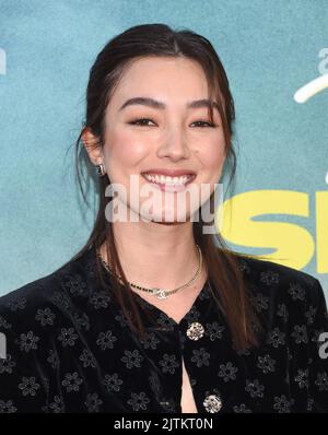 Natasha Liu Bordigo arrivant à la première de Netflix "Day Shift" à Los Angeles dans les cinémas Regal LA Live on 10 août 2022 à Los Angeles, CA. © OConnor/AFF-USA.com Banque D'Images