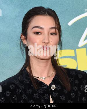 Natasha Liu Bordigo arrivant à la première de Netflix "Day Shift" à Los Angeles dans les cinémas Regal LA Live on 10 août 2022 à Los Angeles, CA. © OConnor/AFF-USA.com Banque D'Images