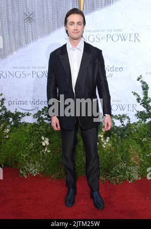 Leon Wadham arrive à la première de Los Angeles « The Lord of the Rings ...