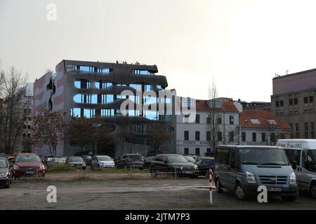 Juergen H Mayer Architekten beau complexe d'appartements bio complet à Berlin (2012) Banque D'Images