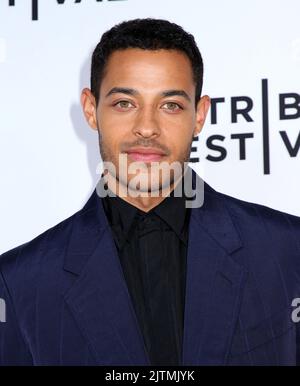 Daryl McCormack participe au Festival du film de Tribeca - "bonne chance à vous, Leo Grande" première tenue au SVA Theatre sur 15 juin 2022 à New York, NY ©Steven Bergman/AFF-USA.COM Banque D'Images