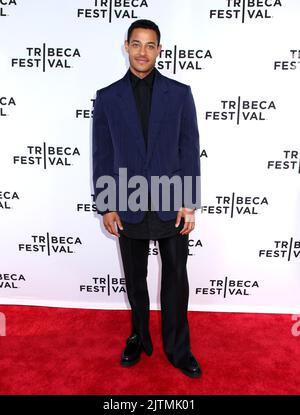 Daryl McCormack participe au Festival du film de Tribeca - "bonne chance à vous, Leo Grande" première tenue au SVA Theatre sur 15 juin 2022 à New York, NY ©Steven Bergman/AFF-USA.COM Banque D'Images