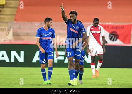 Monaco, France. 31st août 2022. Yoann Salmier - COMME Monaco contre Troyes à Monaco, France, sur 31 août 2022. 31/08/2022-Paris, FRANCE. (Photo de Lionel Urman/Sipa USA) crédit: SIPA USA/Alay Live News Banque D'Images