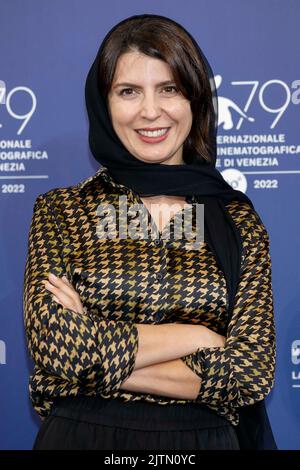 Venise, Italie, 31 août 2022. Leila Hatami assiste à la séance photo du jury lors du Festival International du film de Venise 79th au Palazzo del Casino sur le Lido, à Venise, en Italie, le 31 août 2022. Banque D'Images