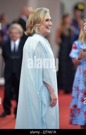 Venise, Italie. 31st août 2022. Hillary Clinton participe à la cérémonie d'ouverture du Festival international du film de Venise 79th au Palazzo del Cinema de Venise, en Italie, mercredi, à 31 août 2022. Photo de Rocco Spaziani/UPI crédit: UPI/Alay Live News Banque D'Images