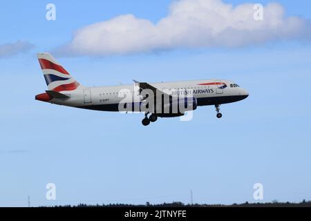 G-EUPY Airbus A319 British Airways Banque D'Images