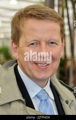 Bill Turnbull, RHS Chelsea Flower Show, Royal Hospital, Londres. ROYAUME-UNI Banque D'Images